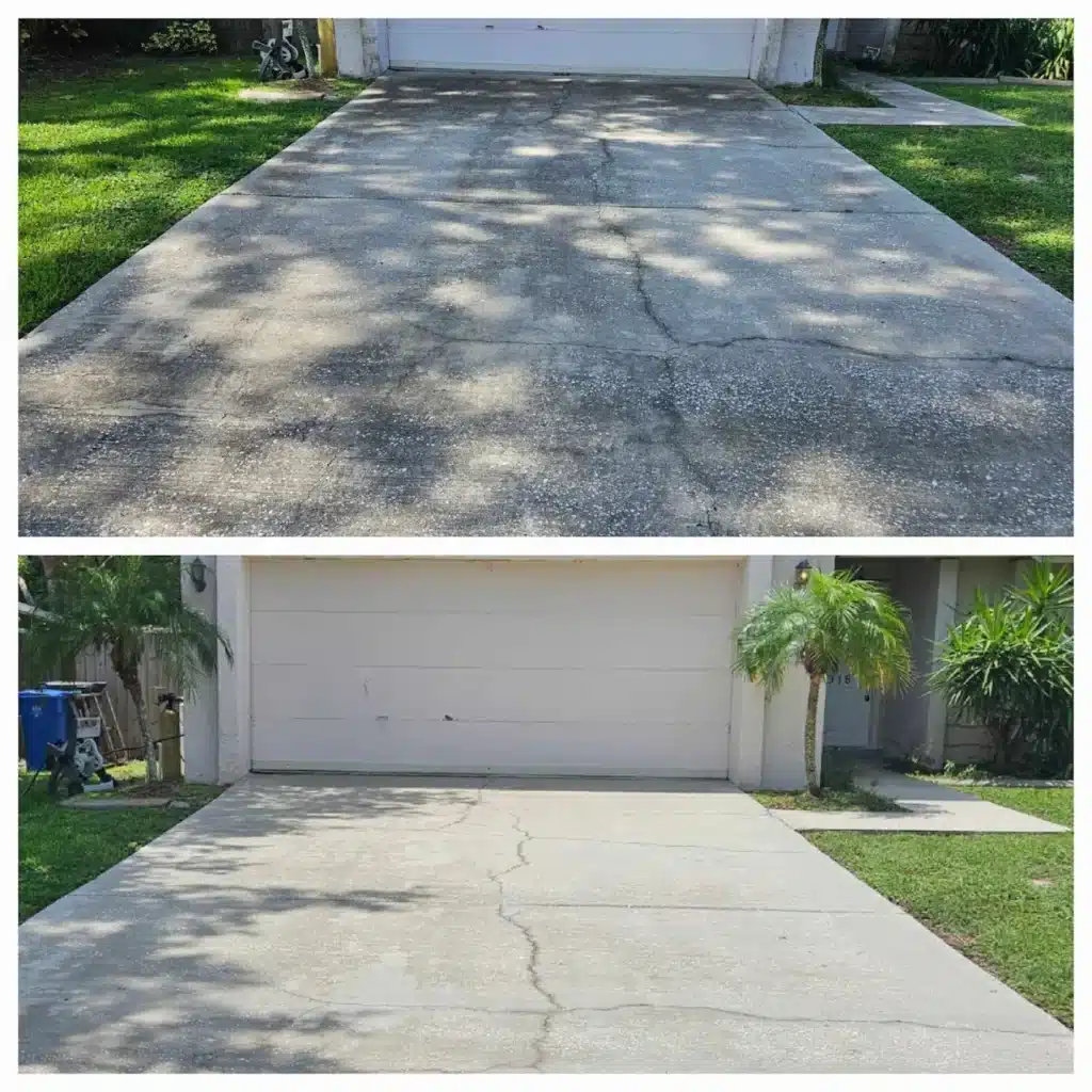Driveway Pressure Washing Tampa FL